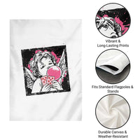 Funny 67 Valentines Garden Flag Cupid Playing Cards Six Seven - Wonder Print Shop
