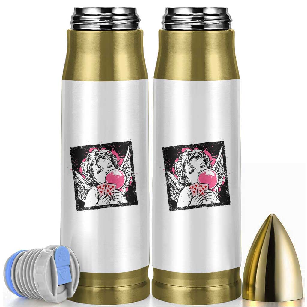 Funny 67 Valentines Bullet Tumbler Cupid Playing Cards Six Seven - Wonder Print Shop