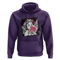 Funny 67 Valentines Hoodie Cupid Playing Cards Six Seven - Wonder Print Shop