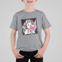 Funny 67 Valentines T Shirt For Kid Cupid Playing Cards Six Seven - Wonder Print Shop