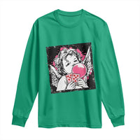 Funny 67 Valentines Long Sleeve Shirt Cupid Playing Cards Six Seven - Wonder Print Shop