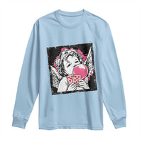 Funny 67 Valentines Long Sleeve Shirt Cupid Playing Cards Six Seven - Wonder Print Shop