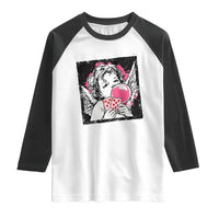 Funny 67 Valentines Raglan Shirt Cupid Playing Cards Six Seven - Wonder Print Shop