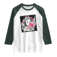 Funny 67 Valentines Raglan Shirt Cupid Playing Cards Six Seven - Wonder Print Shop