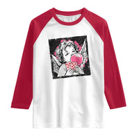 Funny 67 Valentines Raglan Shirt Cupid Playing Cards Six Seven - Wonder Print Shop
