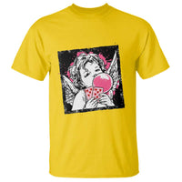 Funny 67 Valentines T Shirt Cupid Playing Cards Six Seven - Wonder Print Shop