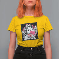 Funny 67 Valentines T Shirt For Women Cupid Playing Cards Six Seven - Wonder Print Shop