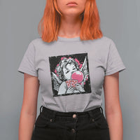 Funny 67 Valentines T Shirt For Women Cupid Playing Cards Six Seven - Wonder Print Shop