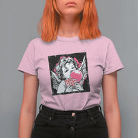 Funny 67 Valentines T Shirt For Women Cupid Playing Cards Six Seven - Wonder Print Shop