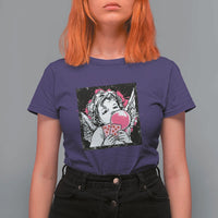 Funny 67 Valentines T Shirt For Women Cupid Playing Cards Six Seven - Wonder Print Shop