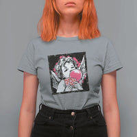 Funny 67 Valentines T Shirt For Women Cupid Playing Cards Six Seven - Wonder Print Shop