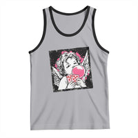 Funny 67 Valentines Tank Top Cupid Playing Cards Six Seven - Wonder Print Shop