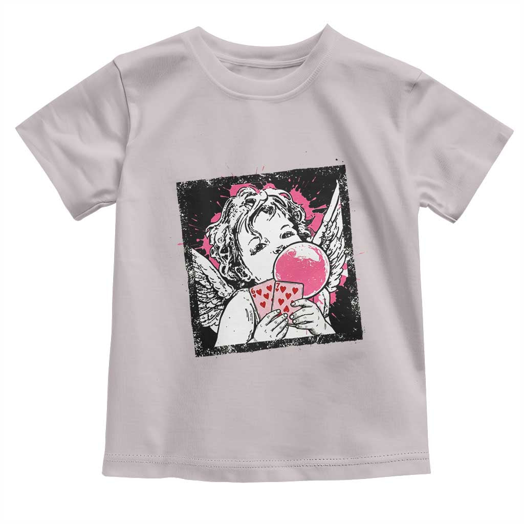 Funny 67 Valentines Toddler T Shirt Cupid Playing Cards Six Seven - Wonder Print Shop