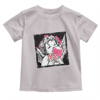 Funny 67 Valentines Toddler T Shirt Cupid Playing Cards Six Seven - Wonder Print Shop
