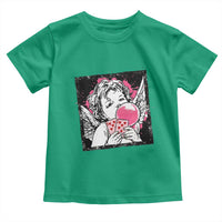 Funny 67 Valentines Toddler T Shirt Cupid Playing Cards Six Seven - Wonder Print Shop