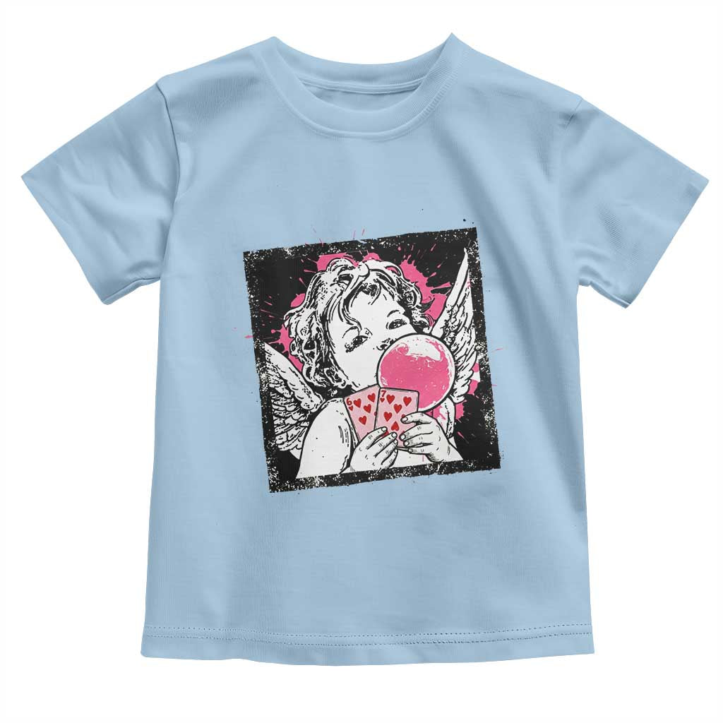 Funny 67 Valentines Toddler T Shirt Cupid Playing Cards Six Seven - Wonder Print Shop