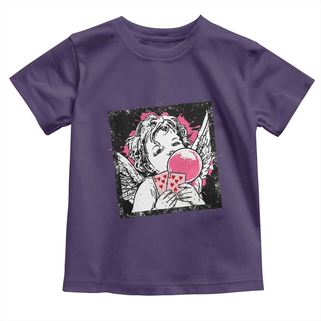 Funny 67 Valentines Toddler T Shirt Cupid Playing Cards Six Seven - Wonder Print Shop