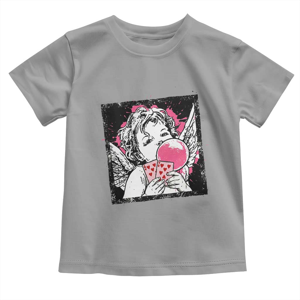 Funny 67 Valentines Toddler T Shirt Cupid Playing Cards Six Seven - Wonder Print Shop