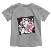 Funny 67 Valentines Toddler T Shirt Cupid Playing Cards Six Seven - Wonder Print Shop