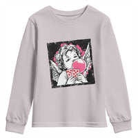 Funny 67 Valentines Youth Sweatshirt Cupid Playing Cards Six Seven - Wonder Print Shop