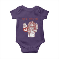 67 Valetines Meme Baby Onesie Funny Six Seven Valentines Day Heart - Wonder Print Shop