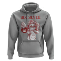 67 Valetines Meme Hoodie Funny Six Seven Valentines Day Heart - Wonder Print Shop