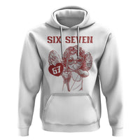 67 Valetines Meme Hoodie Funny Six Seven Valentines Day Heart - Wonder Print Shop
