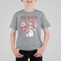 67 Valetines Meme T Shirt For Kid Funny Six Seven Valentines Day Heart - Wonder Print Shop
