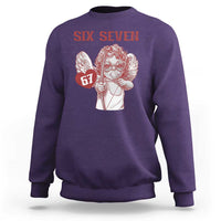 67 Valetines Meme Sweatshirt Funny Six Seven Valentines Day Heart - Wonder Print Shop