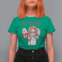 67 Valetines Meme T Shirt For Women Funny Six Seven Valentines Day Heart - Wonder Print Shop