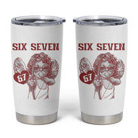 67 Valetines Meme Tumbler Cup Funny Six Seven Valentines Day Heart - Wonder Print Shop