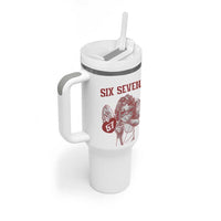 67 Valetines Meme Tumbler With Handle Funny Six Seven Valentines Day Heart - Wonder Print Shop