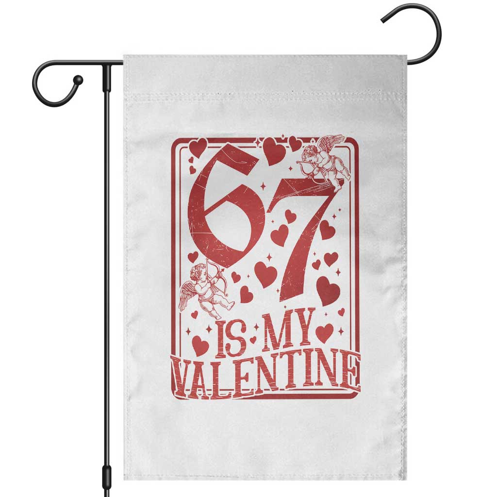 67 Valentines Playing Card Garden Flag Funny Six Seven Relationship Meme - Wonder Print Shop