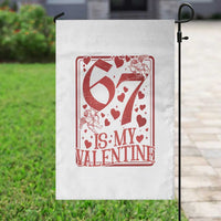 67 Valentines Playing Card Garden Flag Funny Six Seven Relationship Meme - Wonder Print Shop