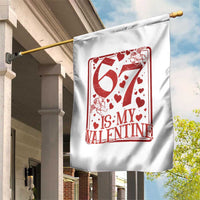 67 Valentines Playing Card Garden Flag Funny Six Seven Relationship Meme - Wonder Print Shop