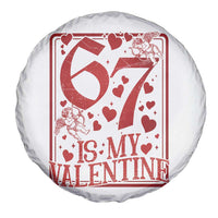 67 Valentines Playing Card Spare Tire Cover Funny Six Seven Relationship Meme - Wonder Print Shop