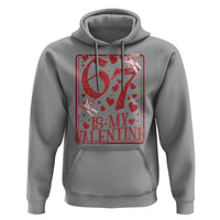 67 Valentines Playing Card Hoodie Funny Six Seven Relationship Meme - Wonder Print Shop