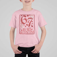 67 Valentines Playing Card T Shirt For Kid Funny Six Seven Relationship Meme - Wonder Print Shop