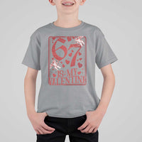67 Valentines Playing Card T Shirt For Kid Funny Six Seven Relationship Meme - Wonder Print Shop