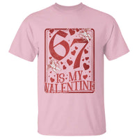 67 Valentines Playing Card T Shirt Funny Six Seven Relationship Meme - Wonder Print Shop