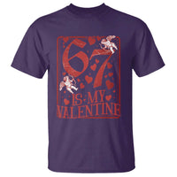 67 Valentines Playing Card T Shirt Funny Six Seven Relationship Meme - Wonder Print Shop