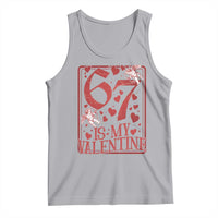 67 Valentines Playing Card Tank Top Funny Six Seven Relationship Meme - Wonder Print Shop