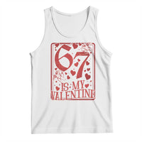 67 Valentines Playing Card Tank Top Funny Six Seven Relationship Meme - Wonder Print Shop
