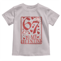 67 Valentines Playing Card Toddler T Shirt Funny Six Seven Relationship Meme - Wonder Print Shop