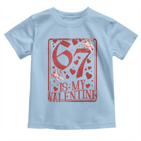 67 Valentines Playing Card Toddler T Shirt Funny Six Seven Relationship Meme - Wonder Print Shop