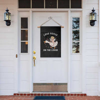 Funny Valentine Goose Garden Flag Love Goose On The Loose - Wonder Print Shop