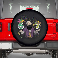 67 Mardi Gras Spare Tire Cover Funny Six Seven George Washington Meme