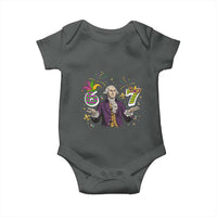67 Mardi Gras Baby Onesie Funny Six Seven George Washington Meme