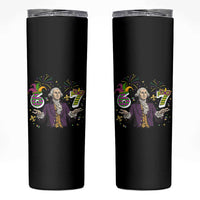 67 Mardi Gras Skinny Tumbler Funny Six Seven George Washington Meme