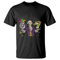 67 Mardi Gras T Shirt Funny Six Seven George Washington Meme